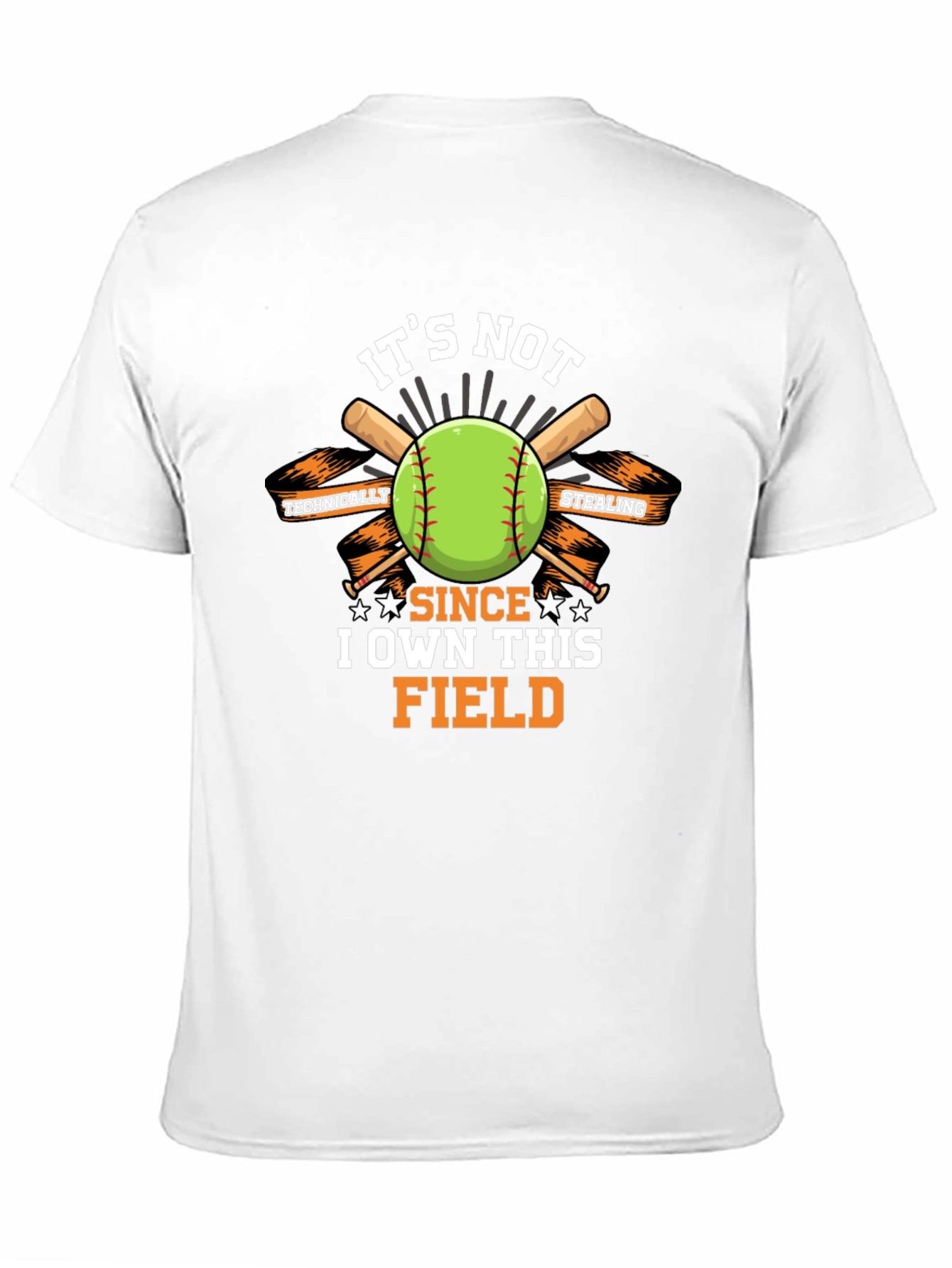 Its Not Stealing I Own This Field Black T-Shirt