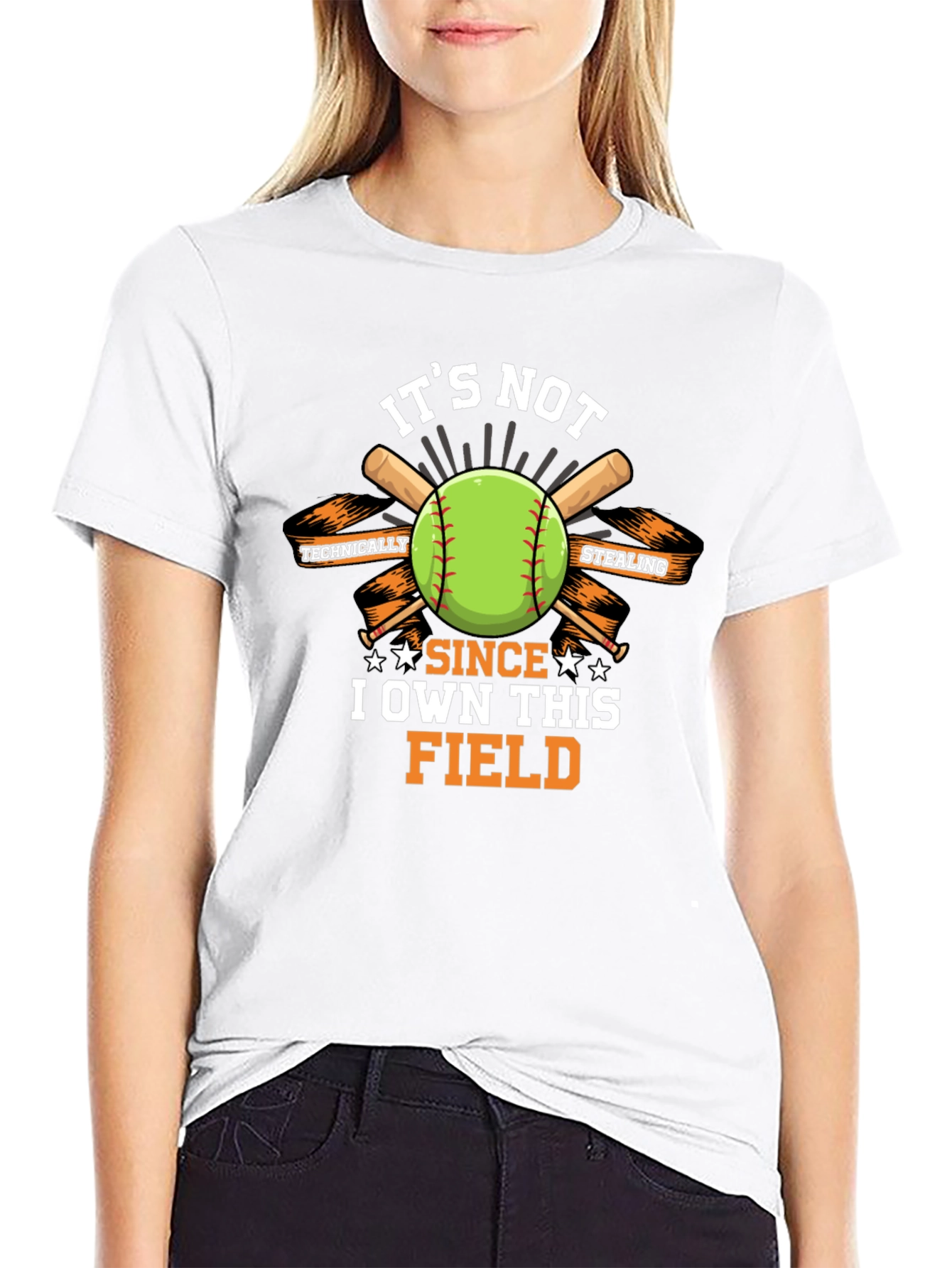 Its Not Stealing I Own This Field Black T-Shirt