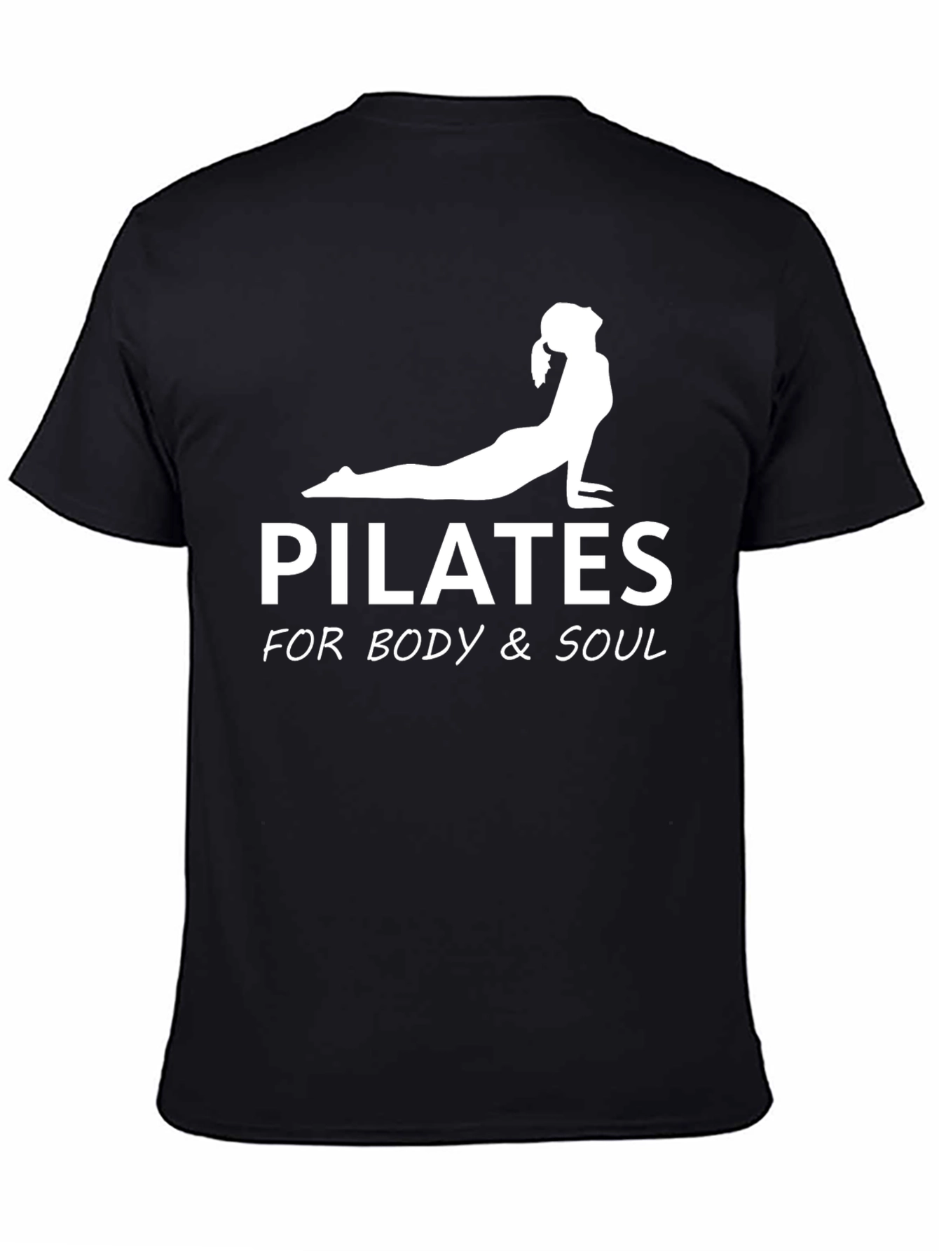Pilates Body & Soul Black T-Shirt