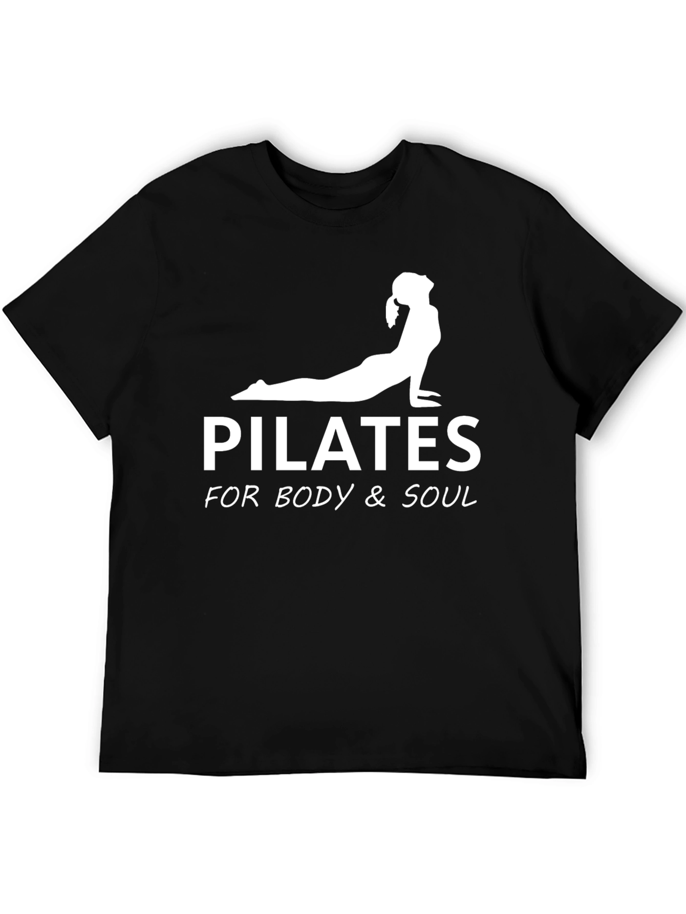 Pilates Body & Soul Black T-Shirt