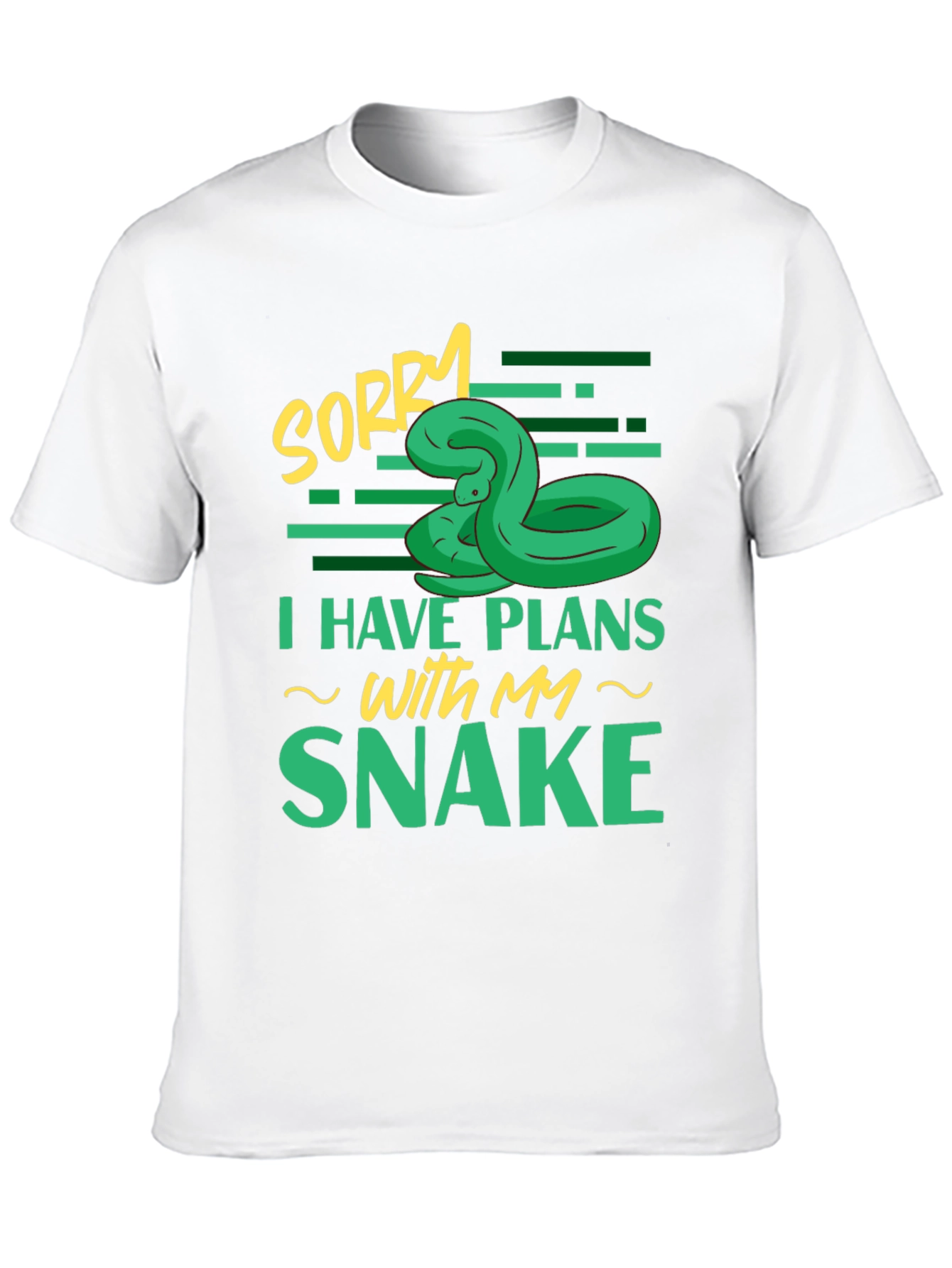 Sorry I Have Plans With My Snake T-Shirt