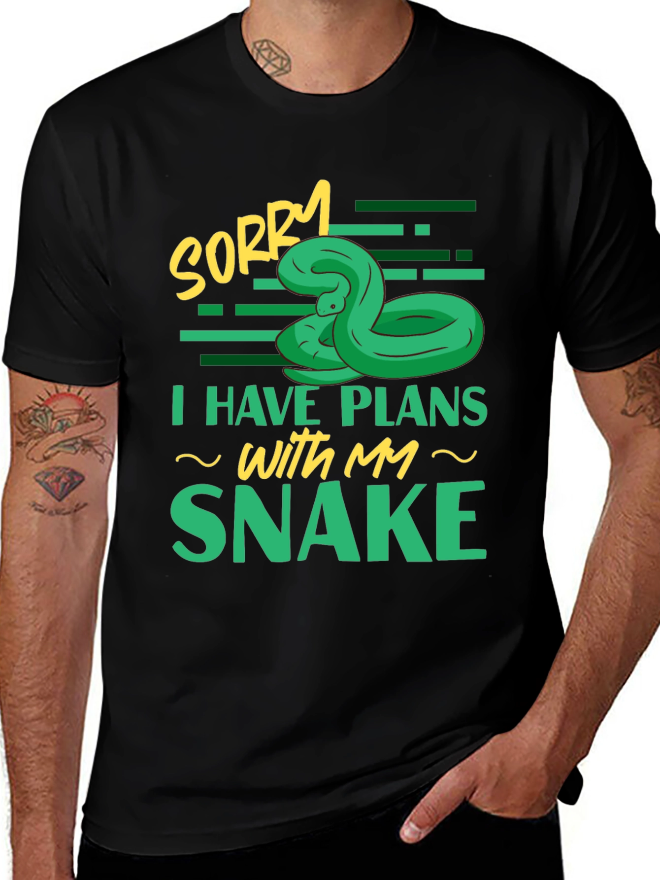 Sorry I Have Plans With My Snake T-Shirt