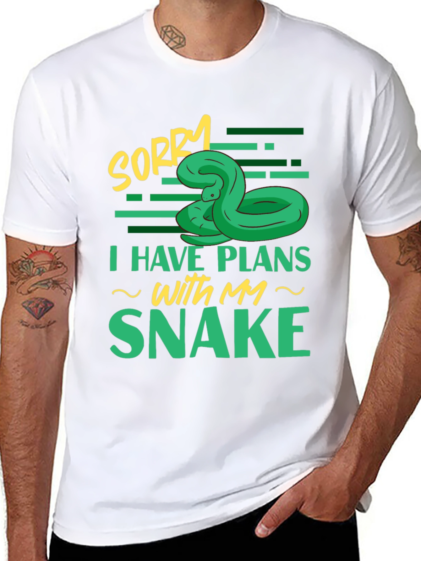 Sorry I Have Plans With My Snake T-Shirt