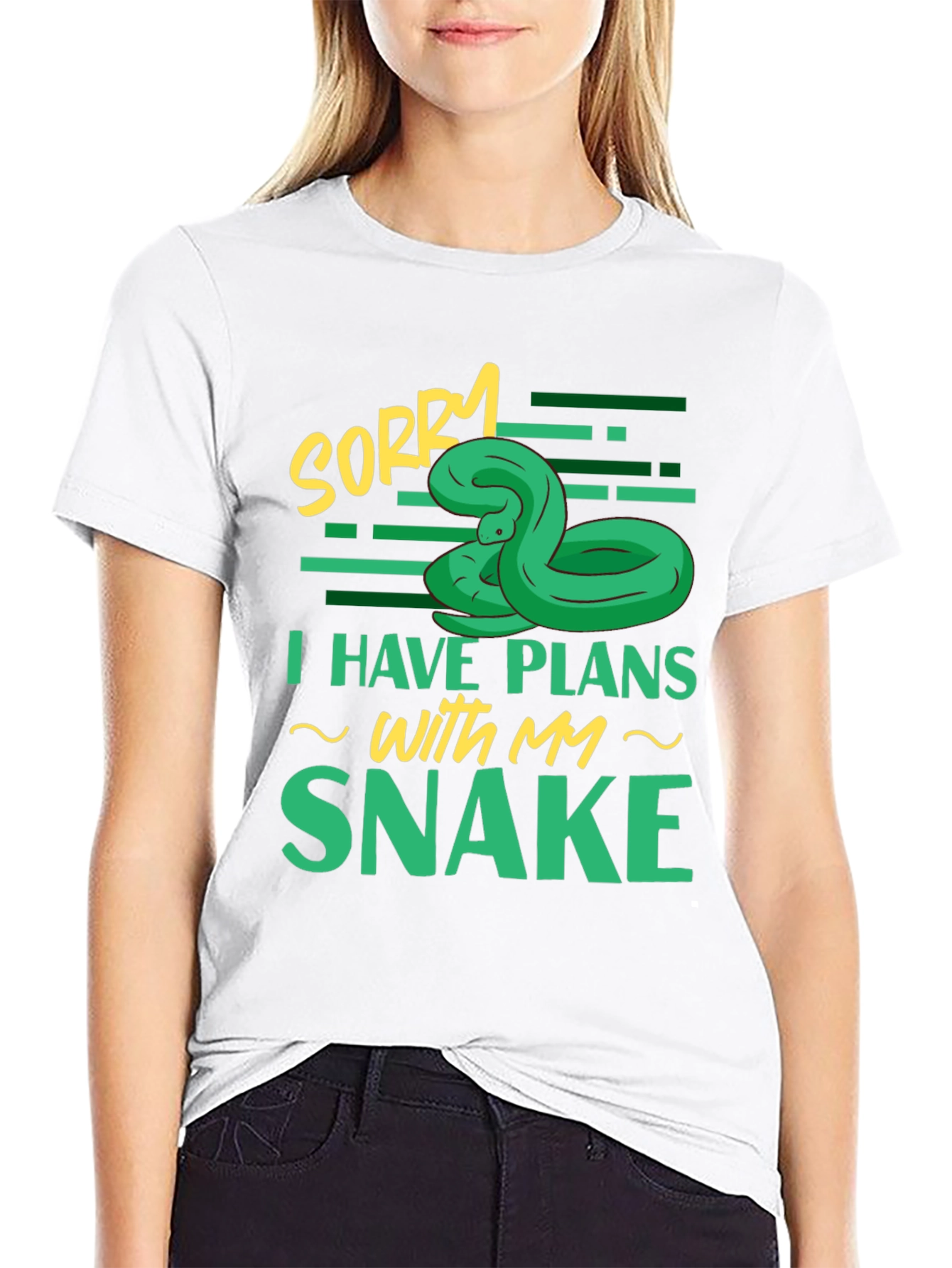 Sorry I Have Plans With My Snake T-Shirt