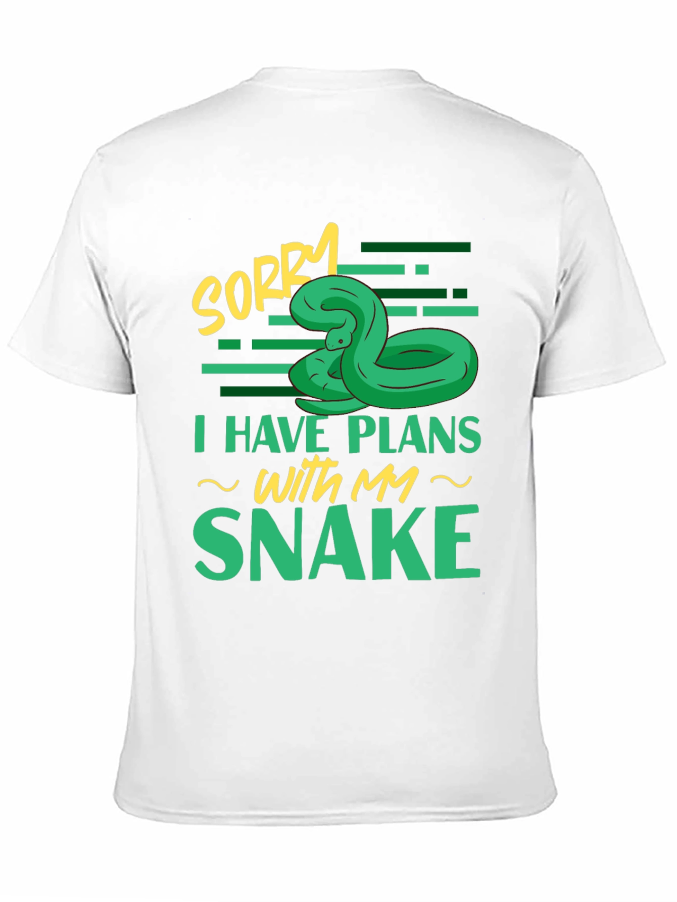 Sorry I Have Plans With My Snake T-Shirt