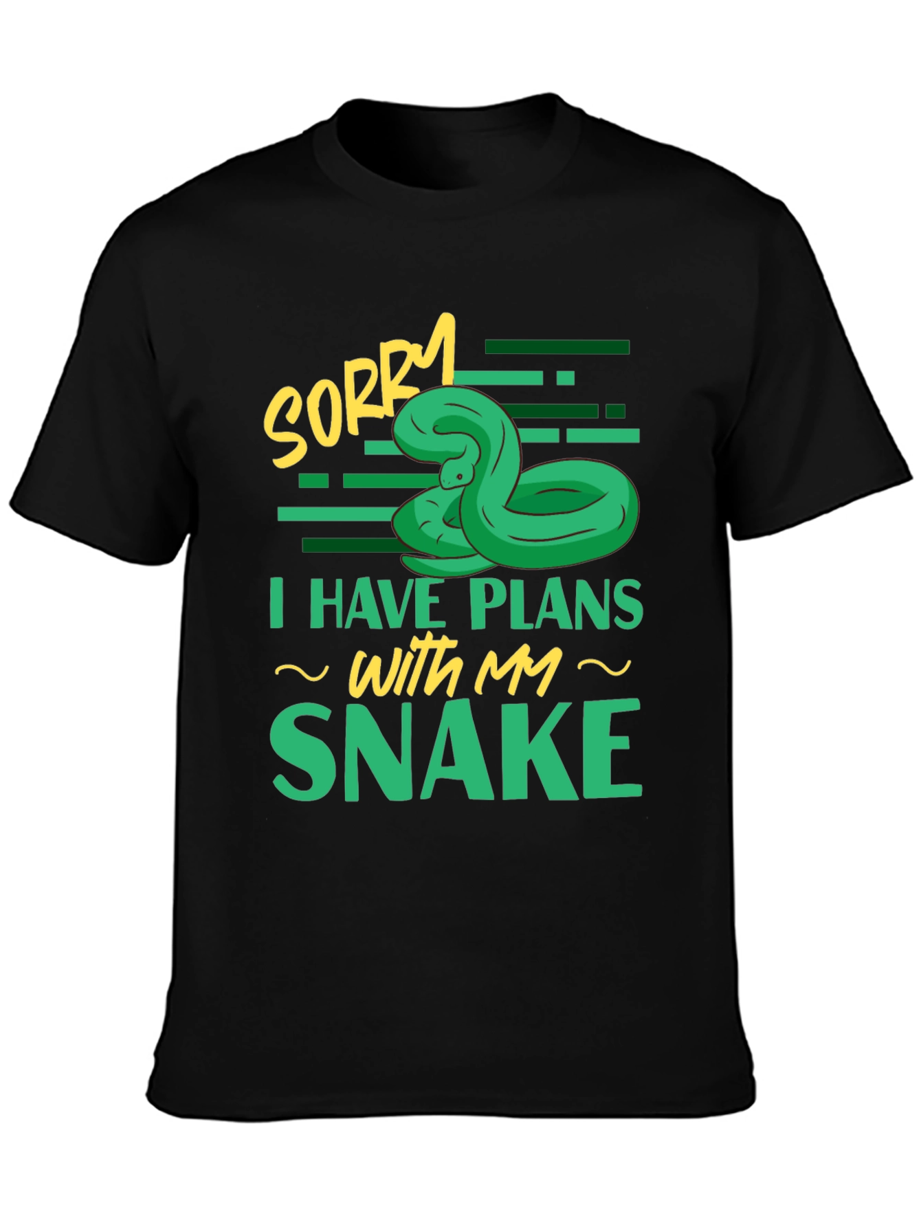 Sorry I Have Plans With My Snake T-Shirt