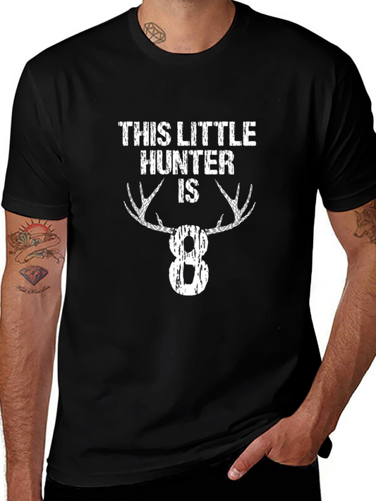 Little Hunter 8th Birthday Tee