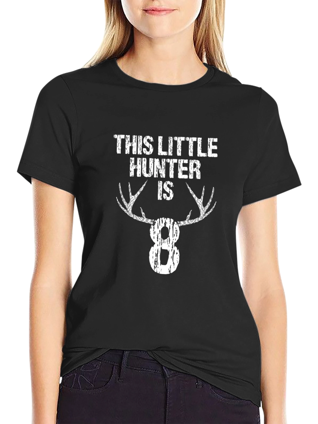 Little Hunter 8th Birthday Tee