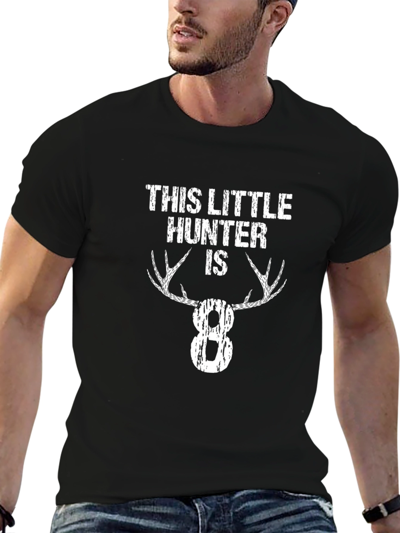 Little Hunter 8th Birthday Tee