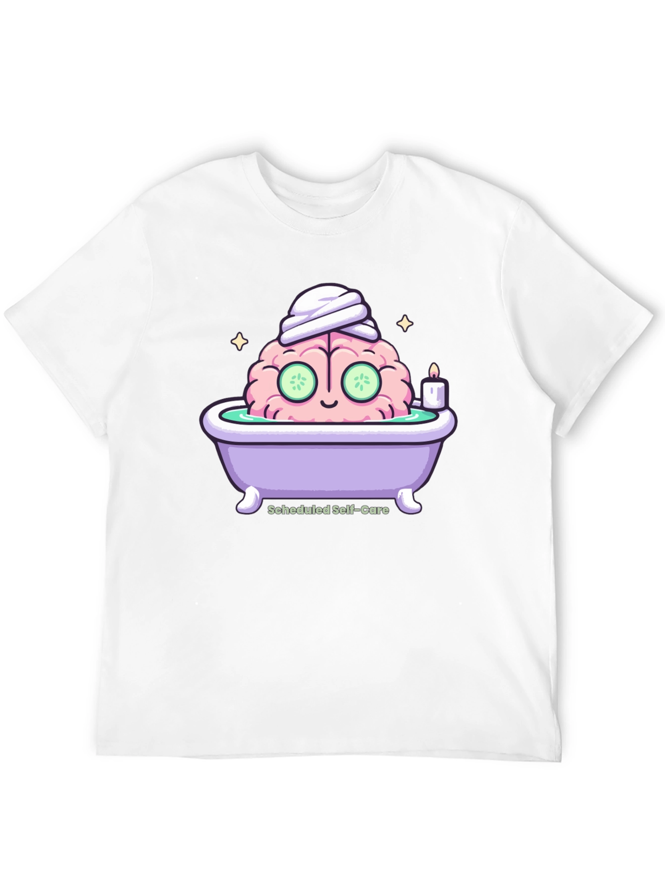 Relaxing Brain T-Shirt | Self-Care Tee