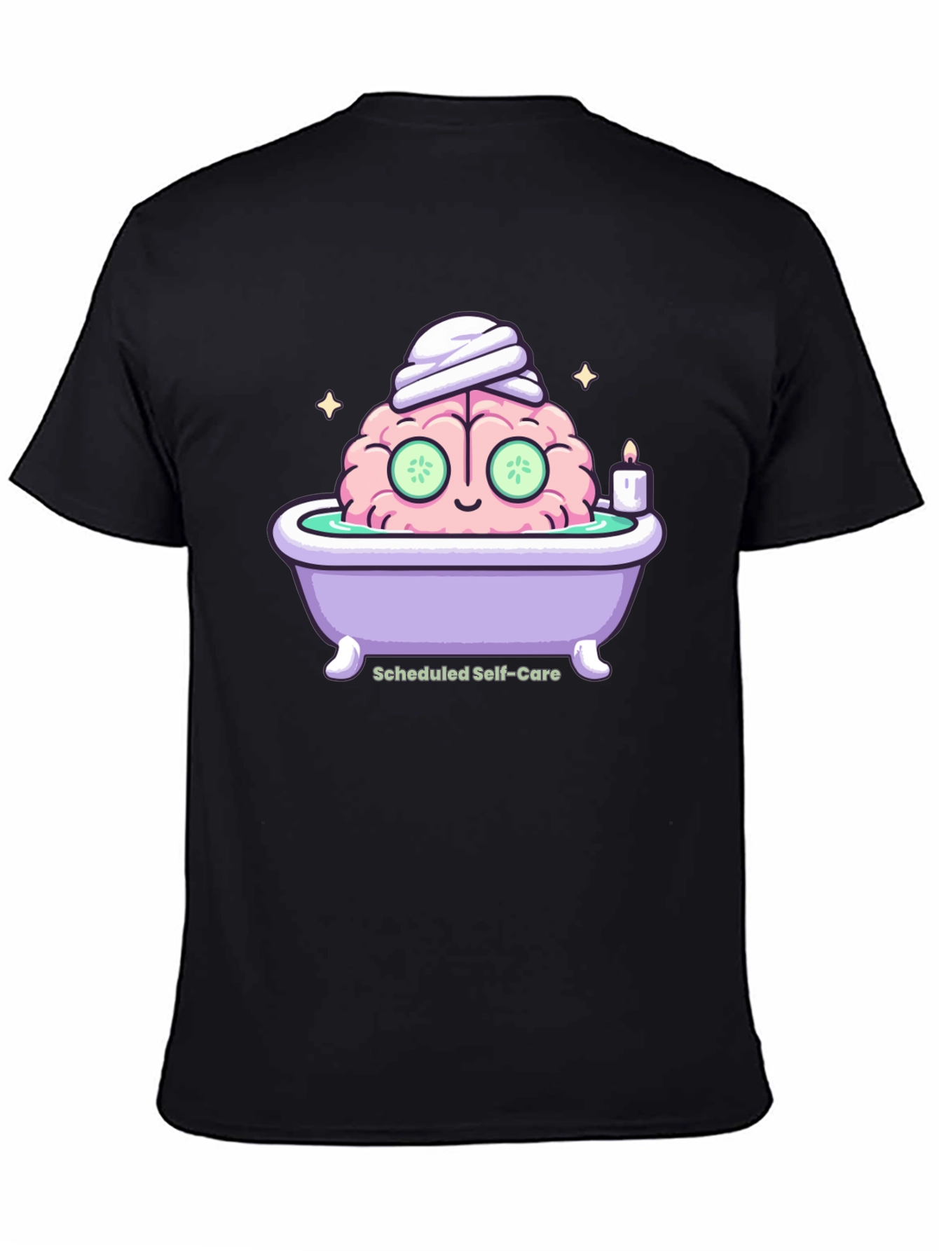 Relaxing Brain T-Shirt | Self-Care Tee