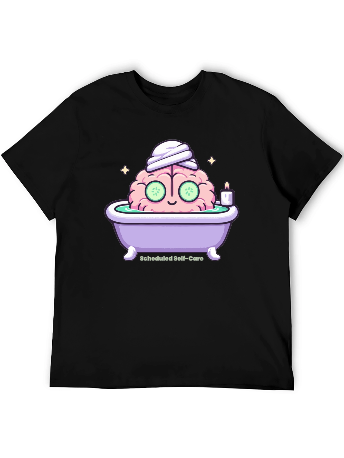 Relaxing Brain T-Shirt | Self-Care Tee