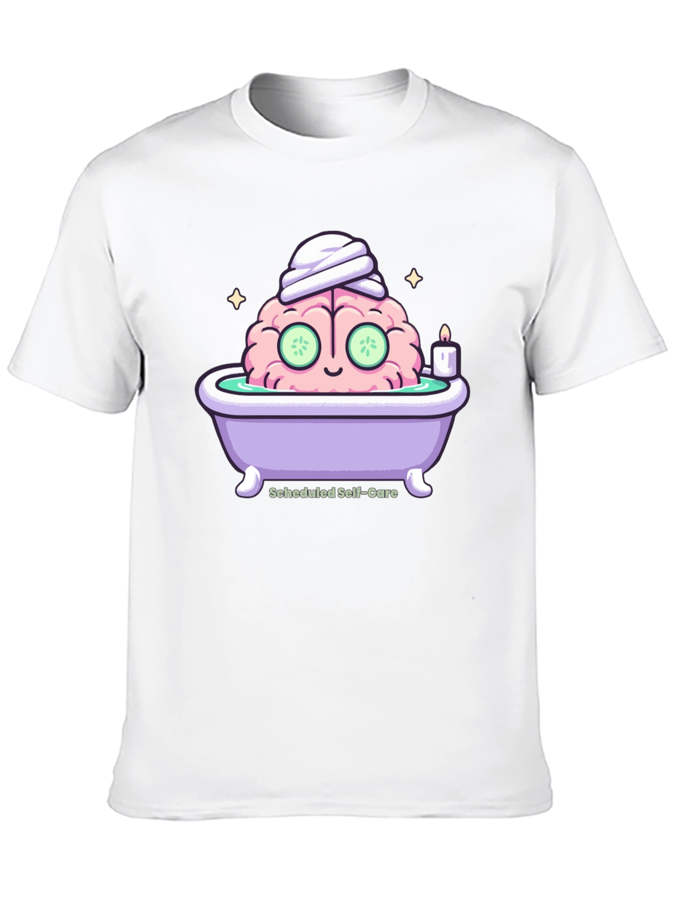 Relaxing Brain T-Shirt | Self-Care Tee