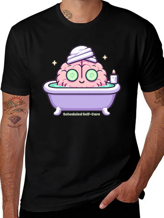 Relaxing Brain T-Shirt | Self-Care Tee