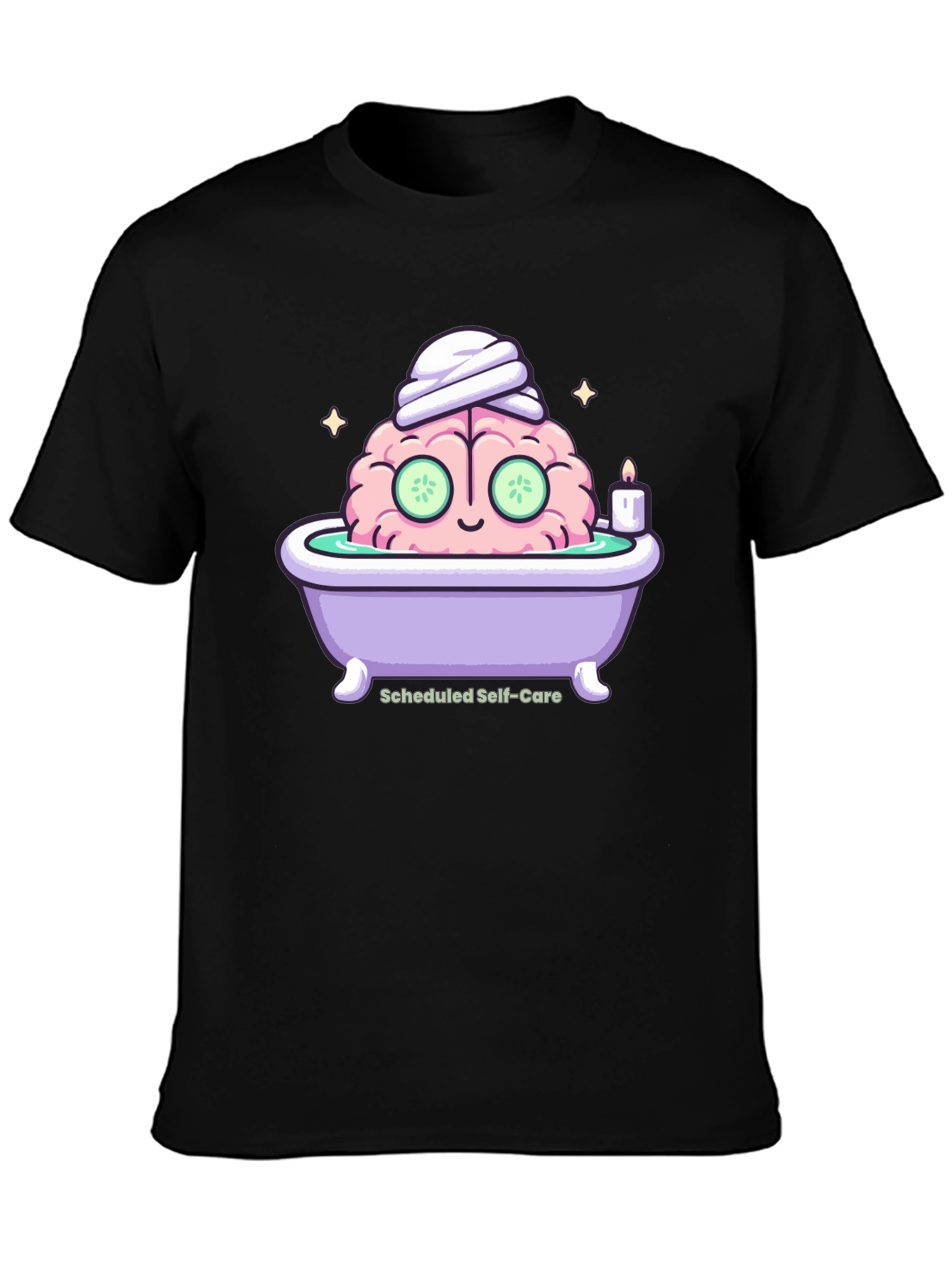 Relaxing Brain T-Shirt | Self-Care Tee