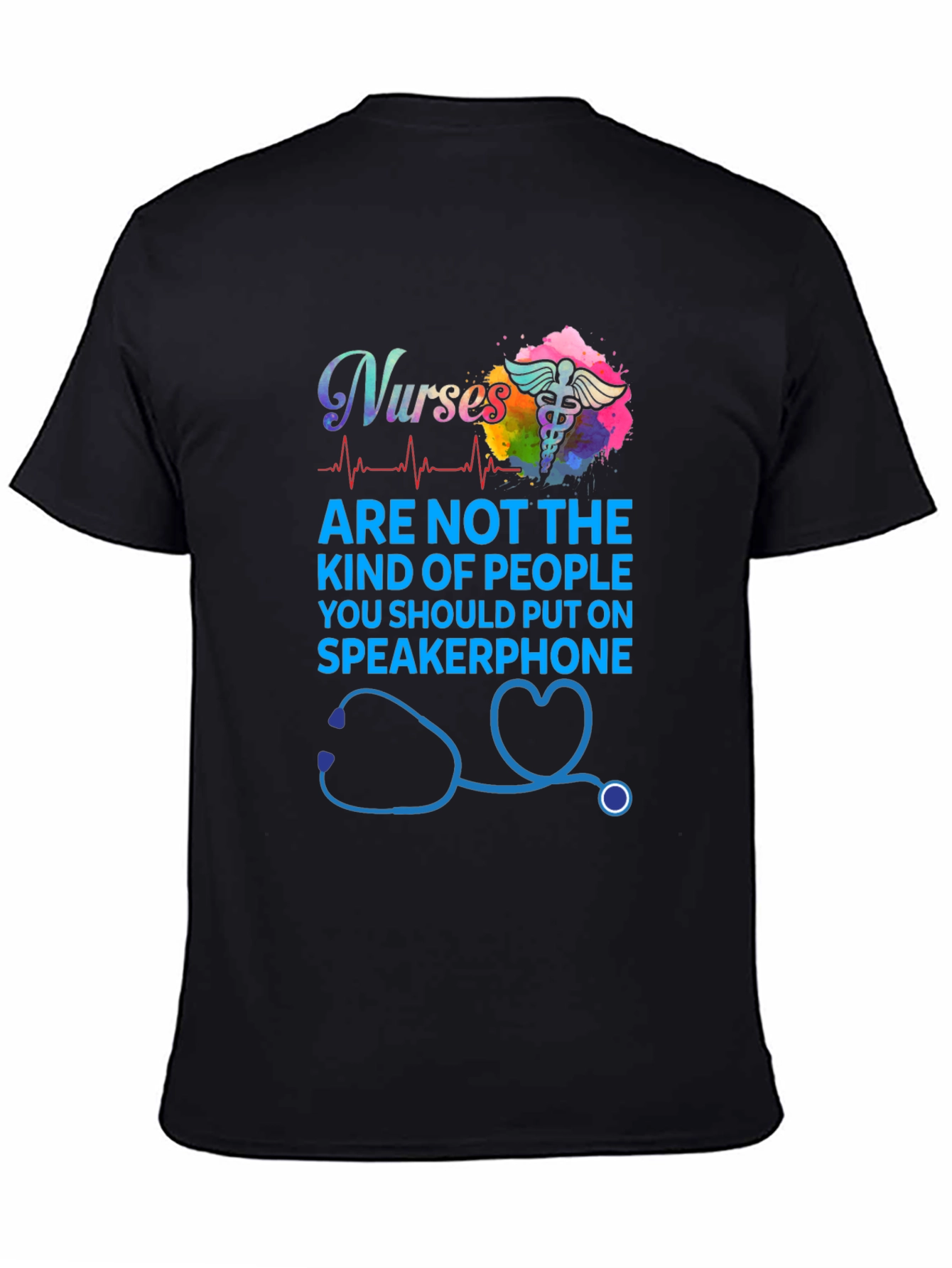 Nurses Speakerphone T-Shirt - Funny Medical Tee