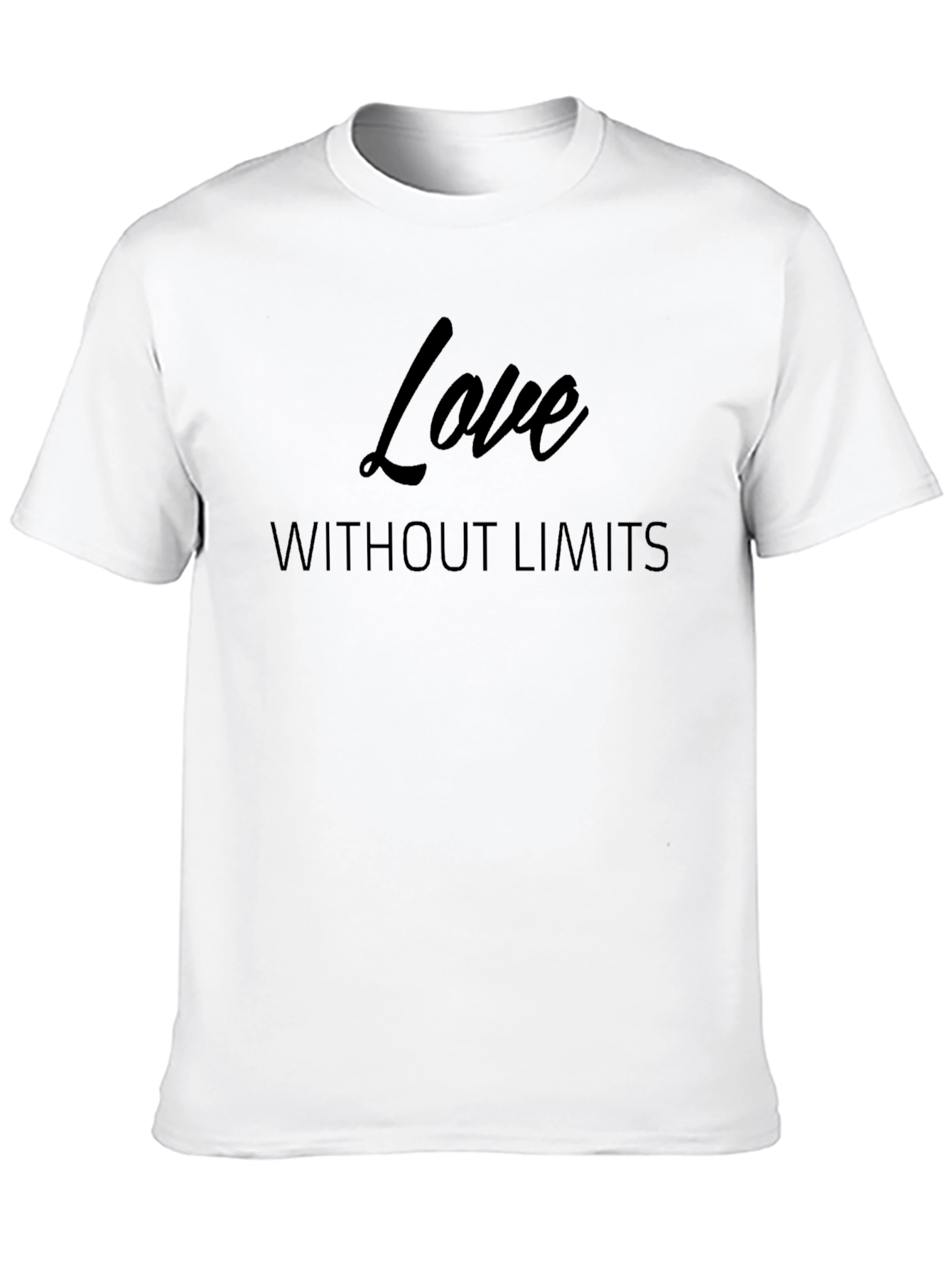 Love Without Limits Black T-Shirt