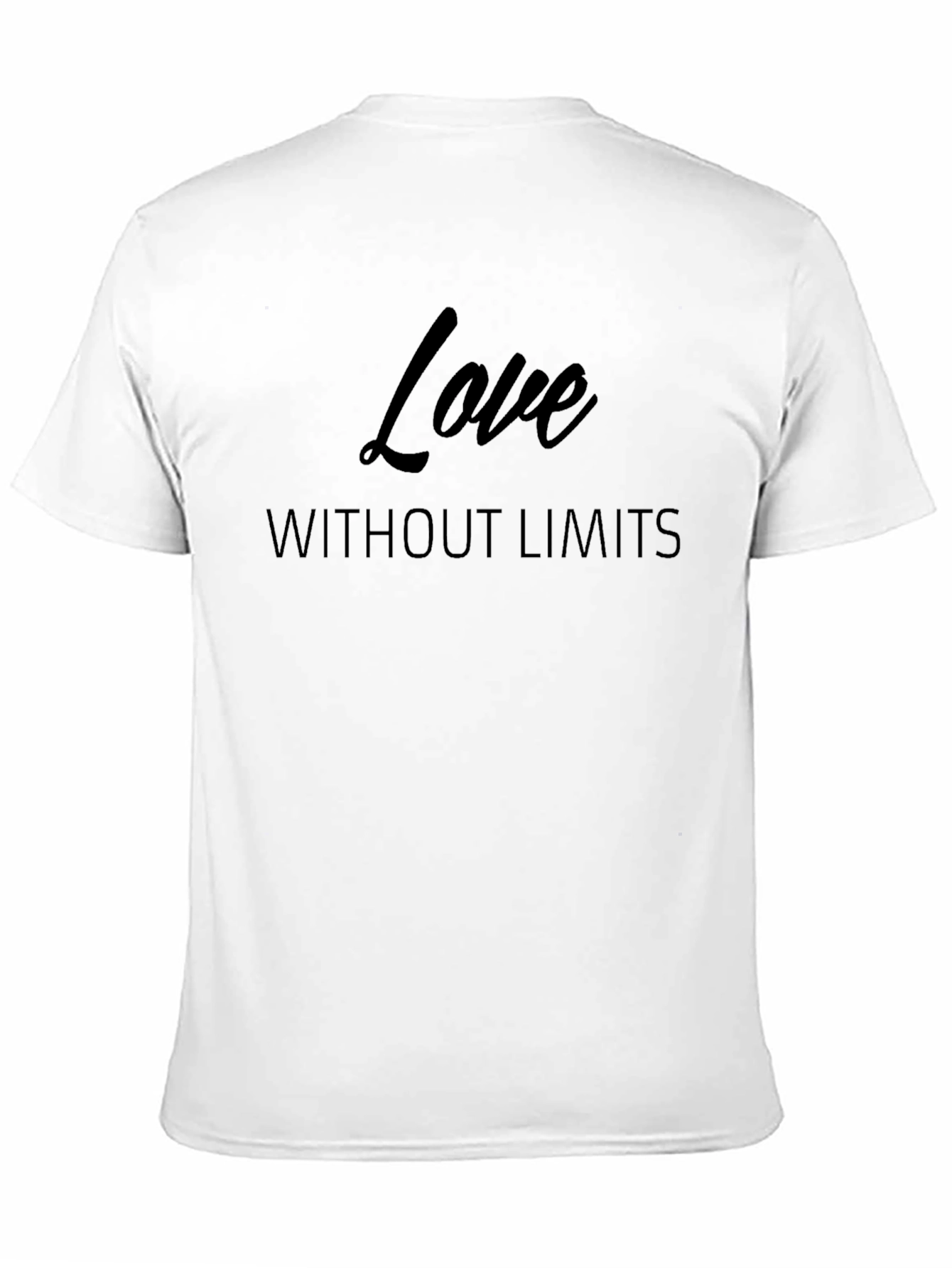 Love Without Limits Black T-Shirt