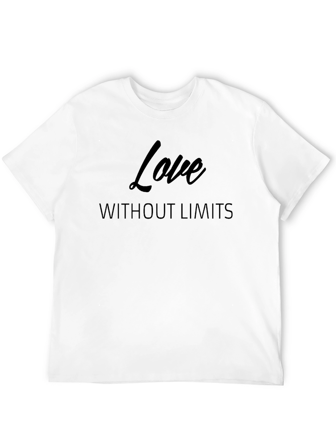 Love Without Limits Black T-Shirt