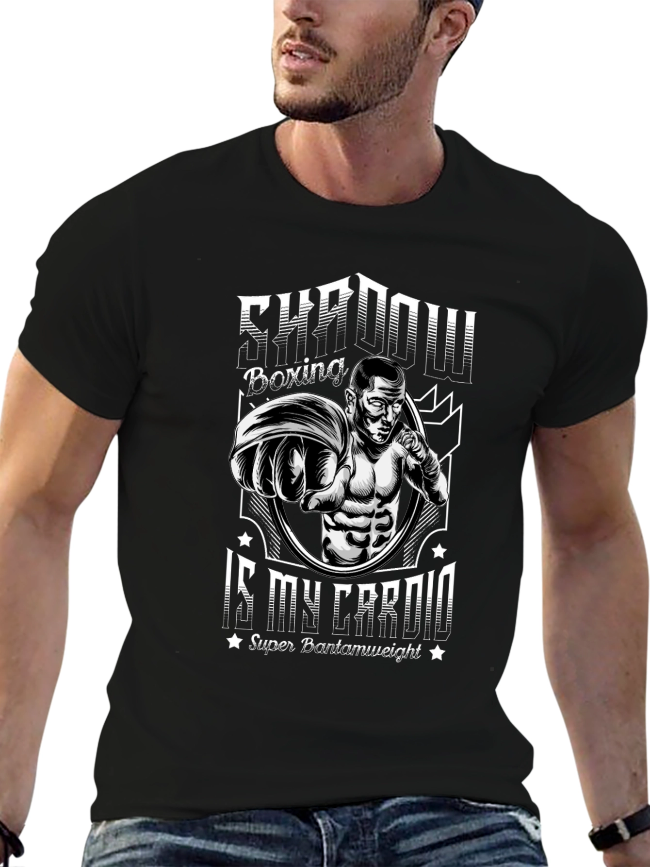 Shadow Boxing Cardio T-Shirt - Boxing Inspired Design