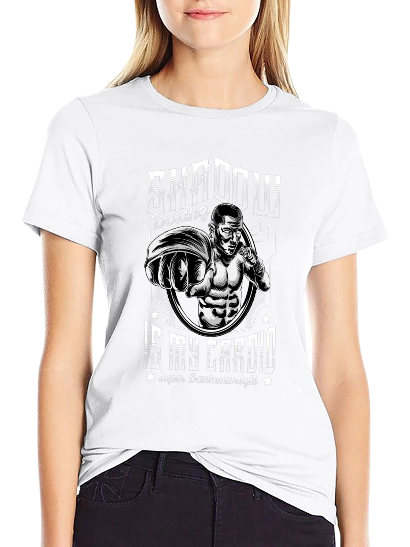 Shadow Boxing Cardio T-Shirt - Boxing Inspired Design