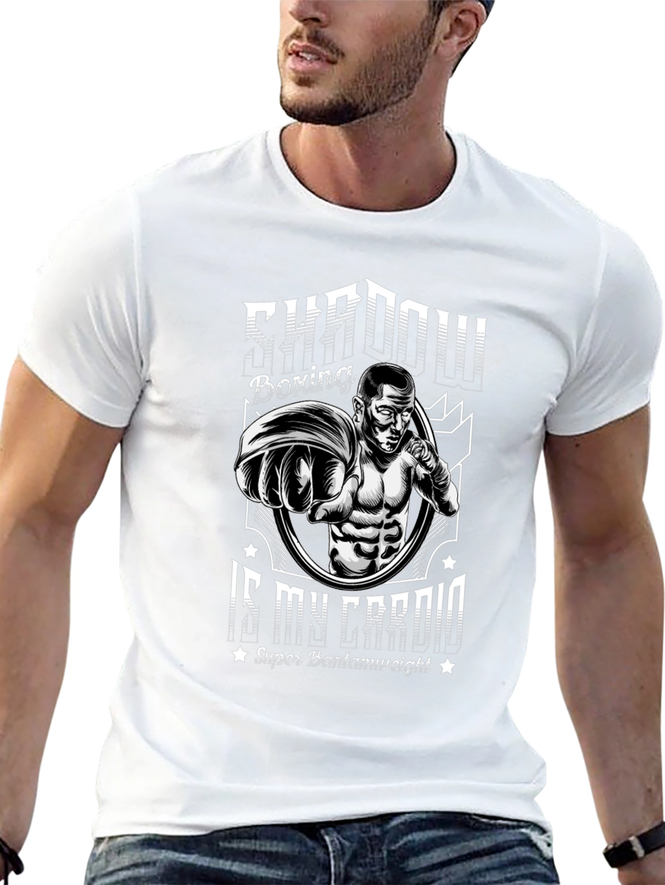 Shadow Boxing Cardio T-Shirt - Boxing Inspired Design
