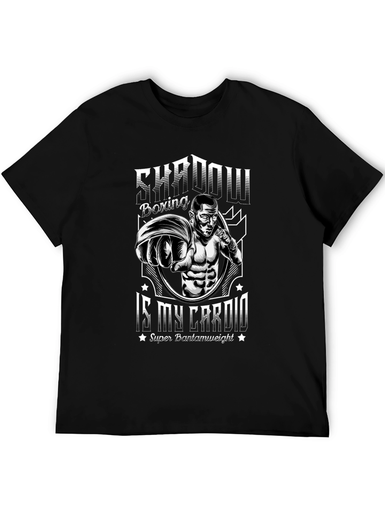 Shadow Boxing Cardio T-Shirt - Boxing Inspired Design