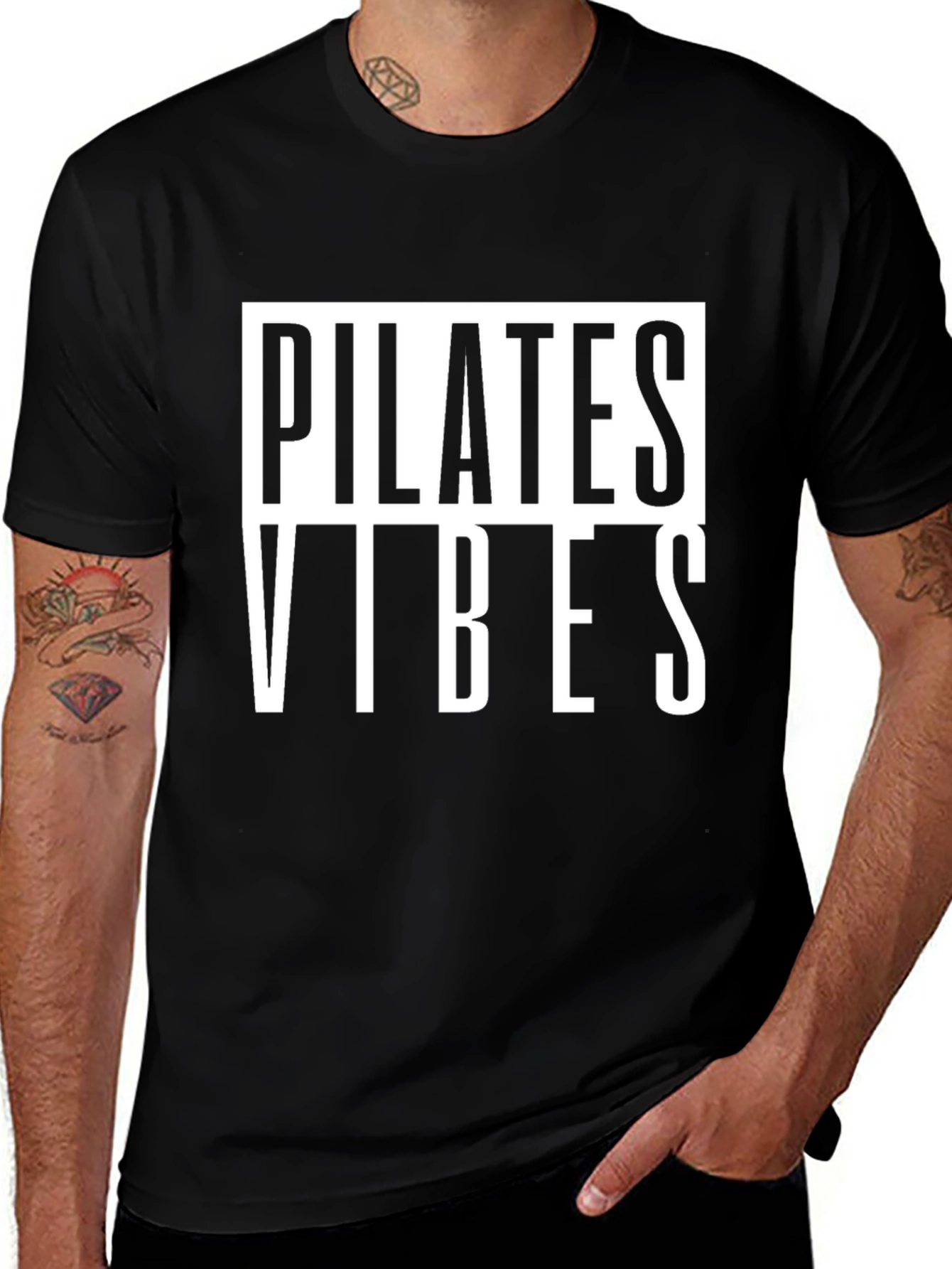 Pilates Vibes T-Shirt - Stylish Fitness Apparel