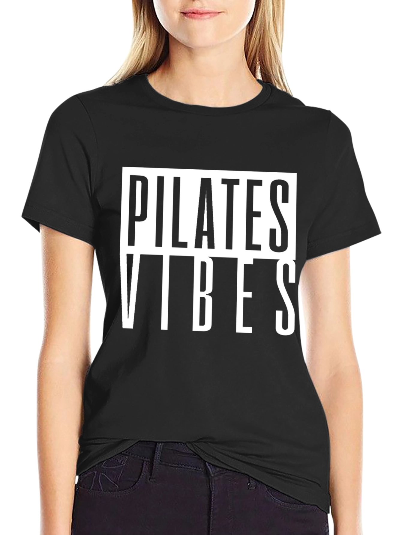 Pilates Vibes T-Shirt - Stylish Fitness Apparel