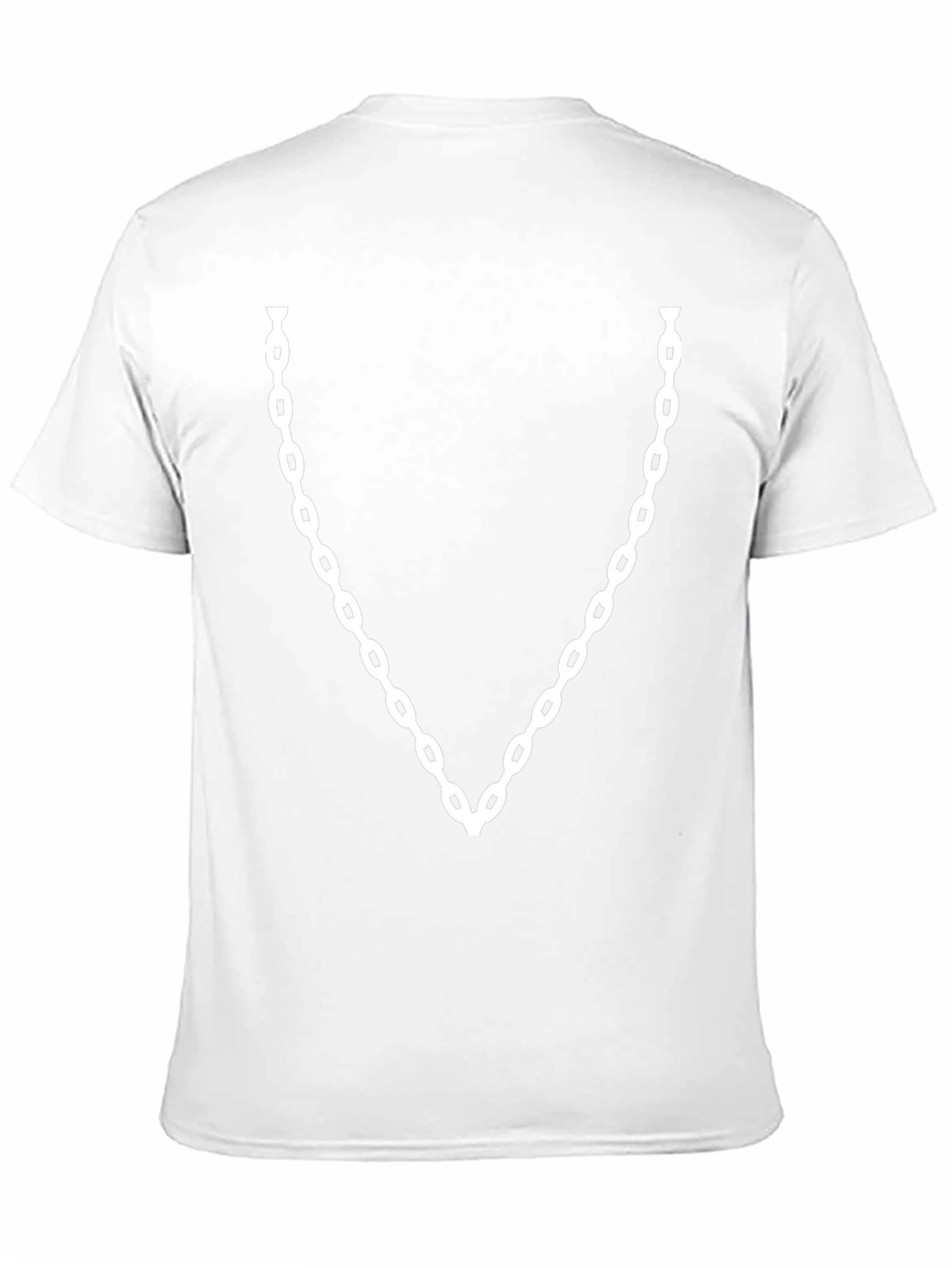 Chain Graphic Black T-Shirt - Cool Fashion Tee