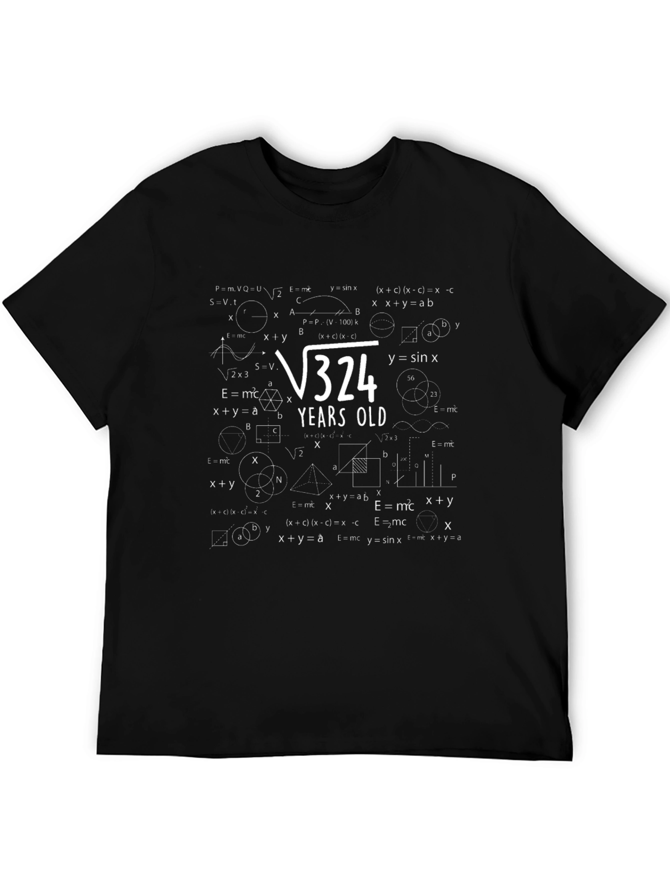 Funny 18th Birthday T-Shirt Math Formula Gift