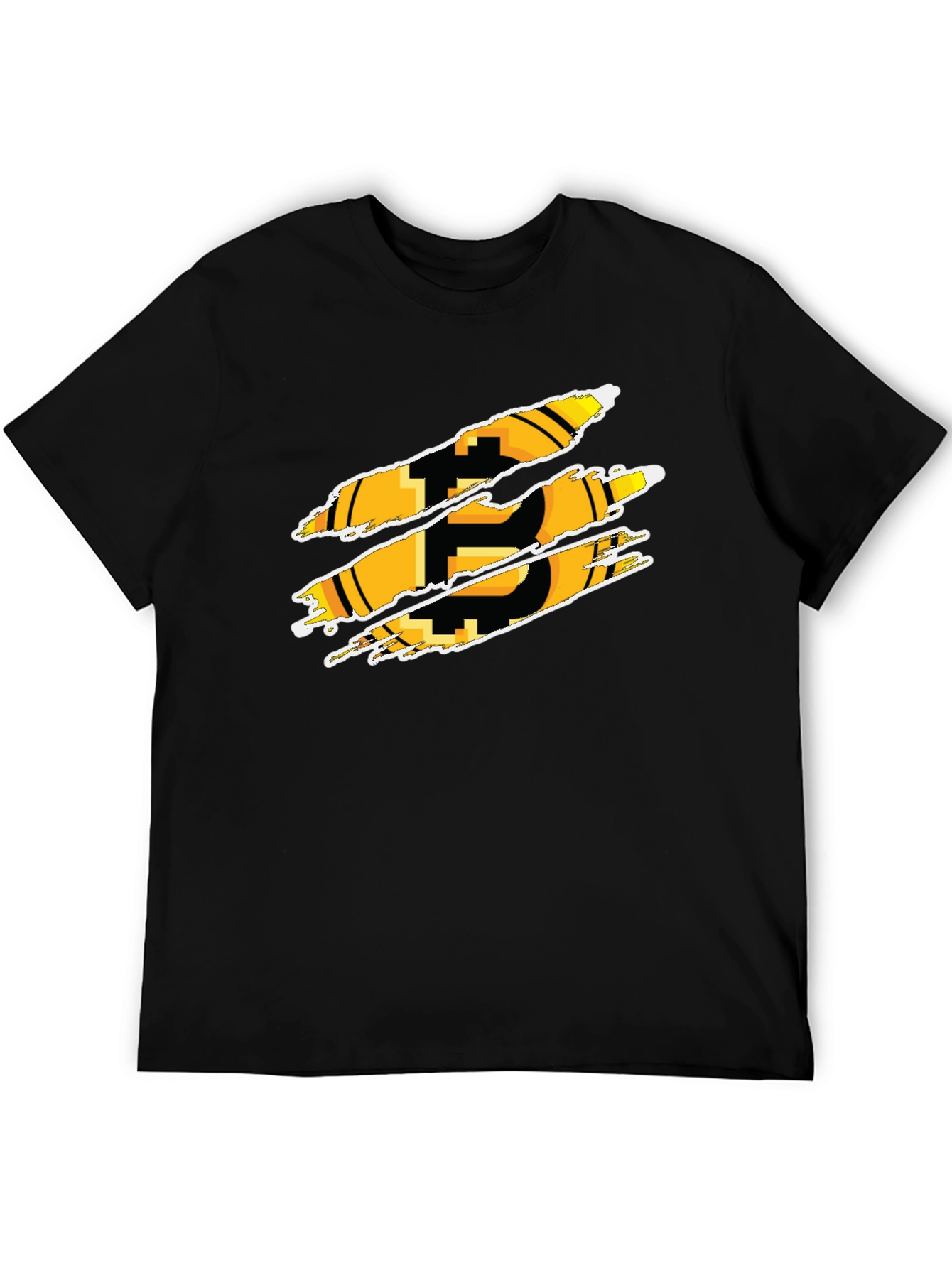 Bitcoin Graphic Black T-Shirt