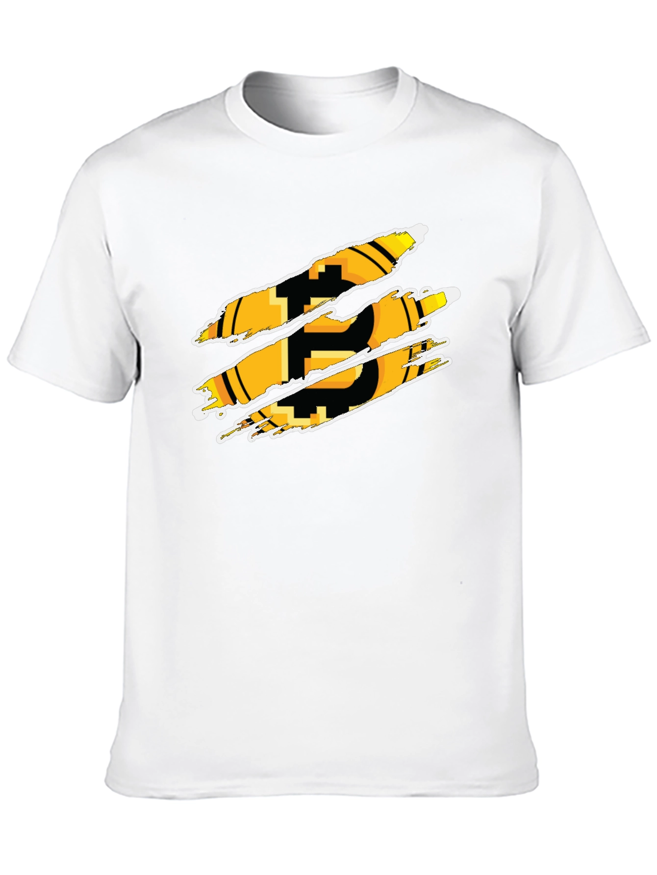 Bitcoin Graphic Black T-Shirt