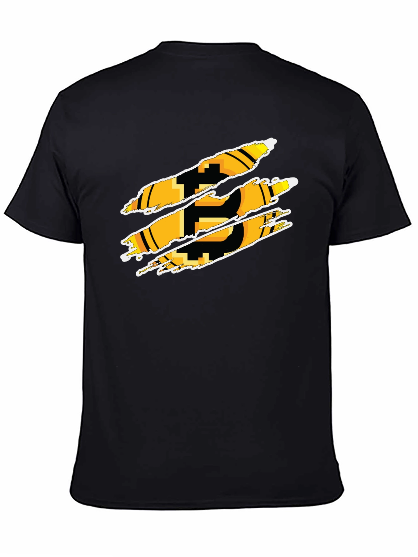 Bitcoin Graphic Black T-Shirt