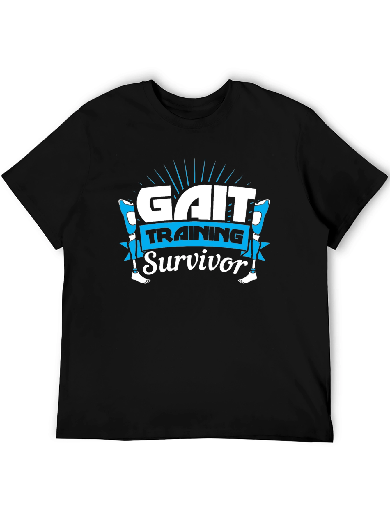 Gait Training Survivor Graphic T-Shirt