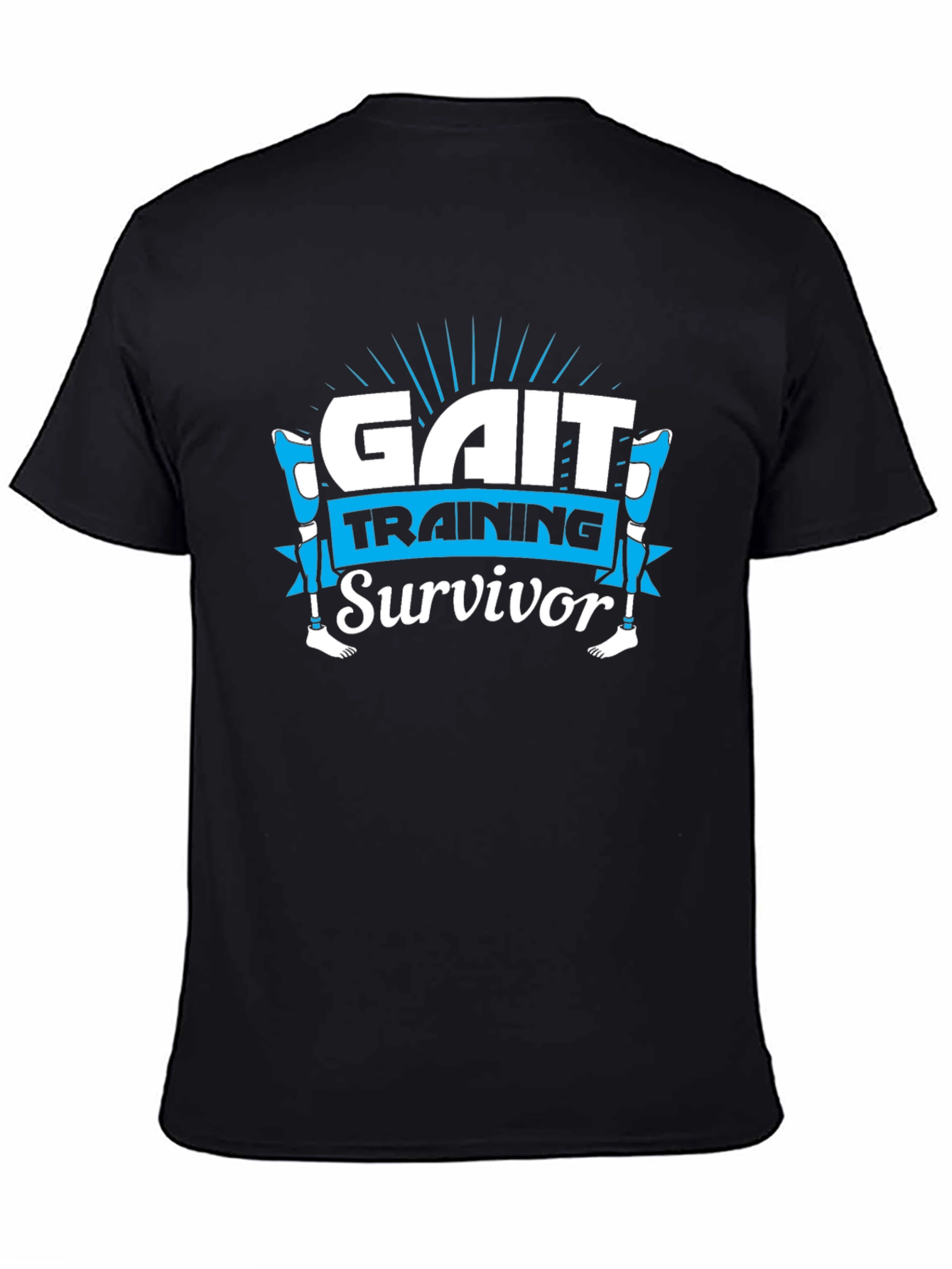 Gait Training Survivor Graphic T-Shirt