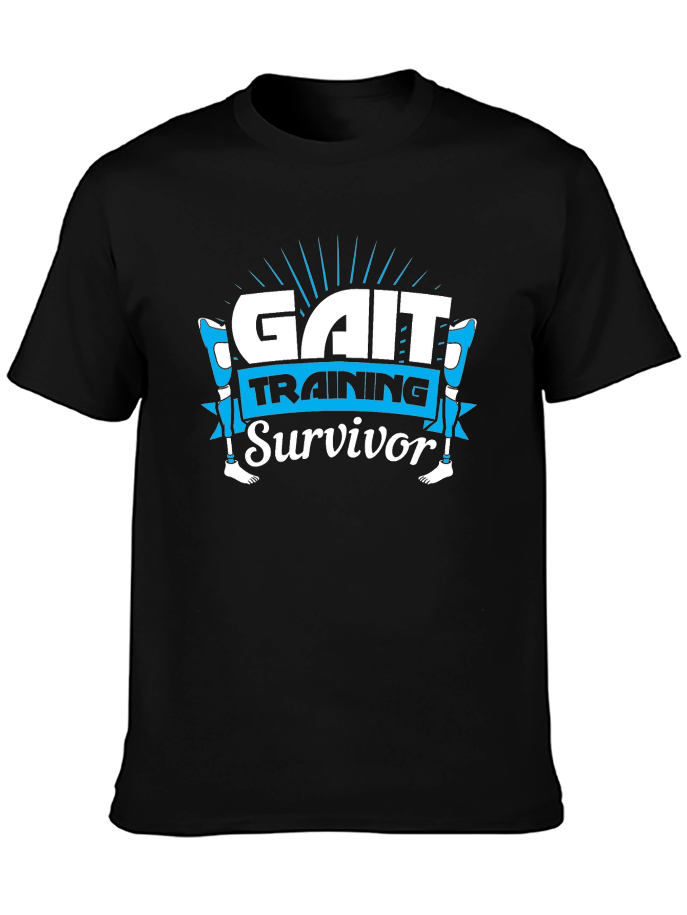 Gait Training Survivor Graphic T-Shirt