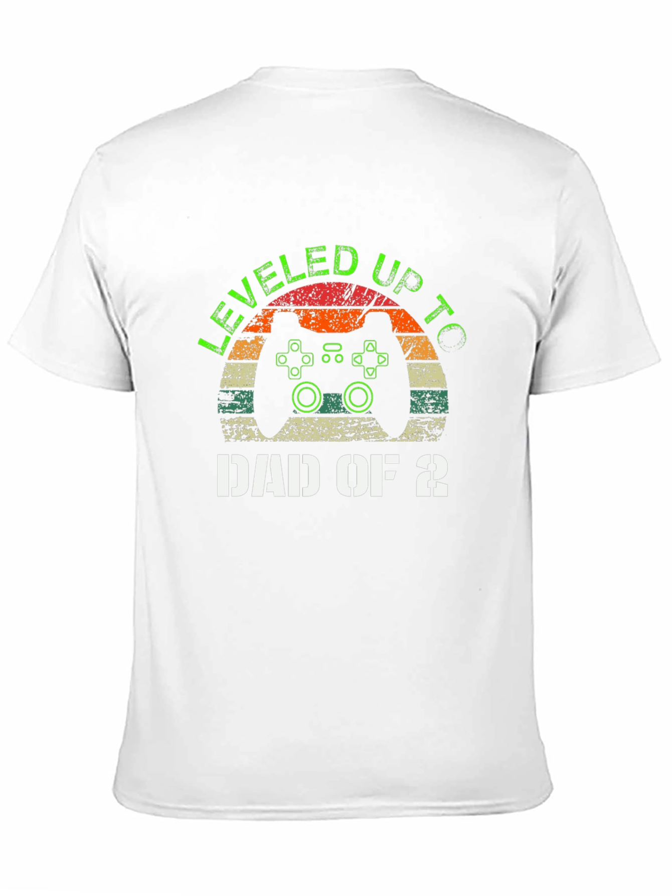 Leveled Up to Dad of 2 T-Shirt