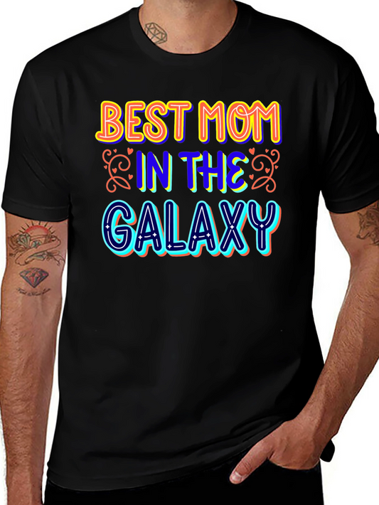 Best Mom in the Galaxy Graphic T-Shirt