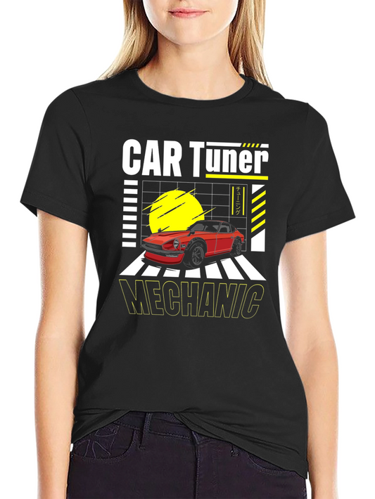 Car Tuner Mechanic Graphic Tee - Automotive Enthusiast