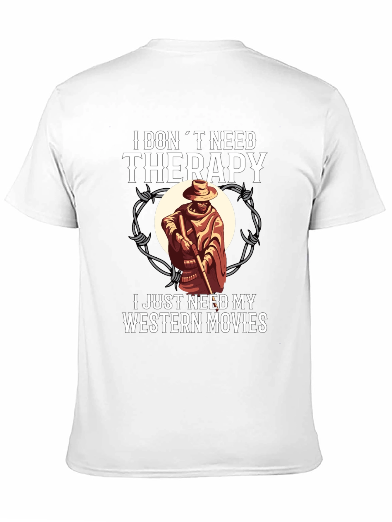 Western Movie Therapy T-Shirt