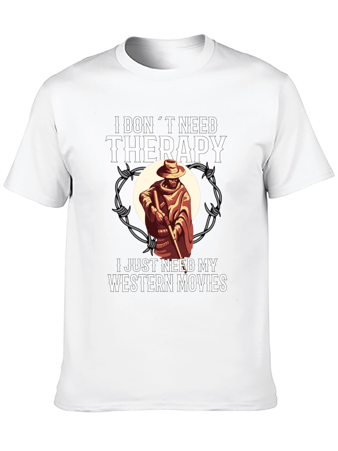Western Movie Therapy T-Shirt