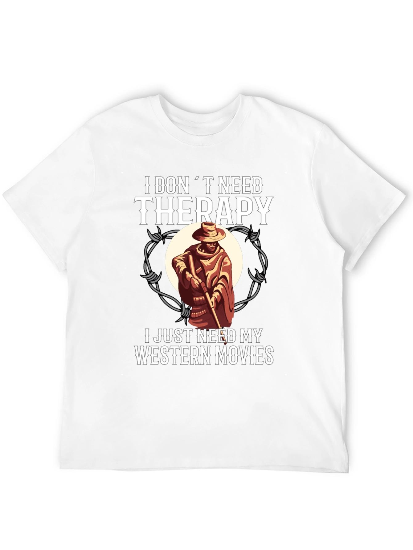 Western Movie Therapy T-Shirt