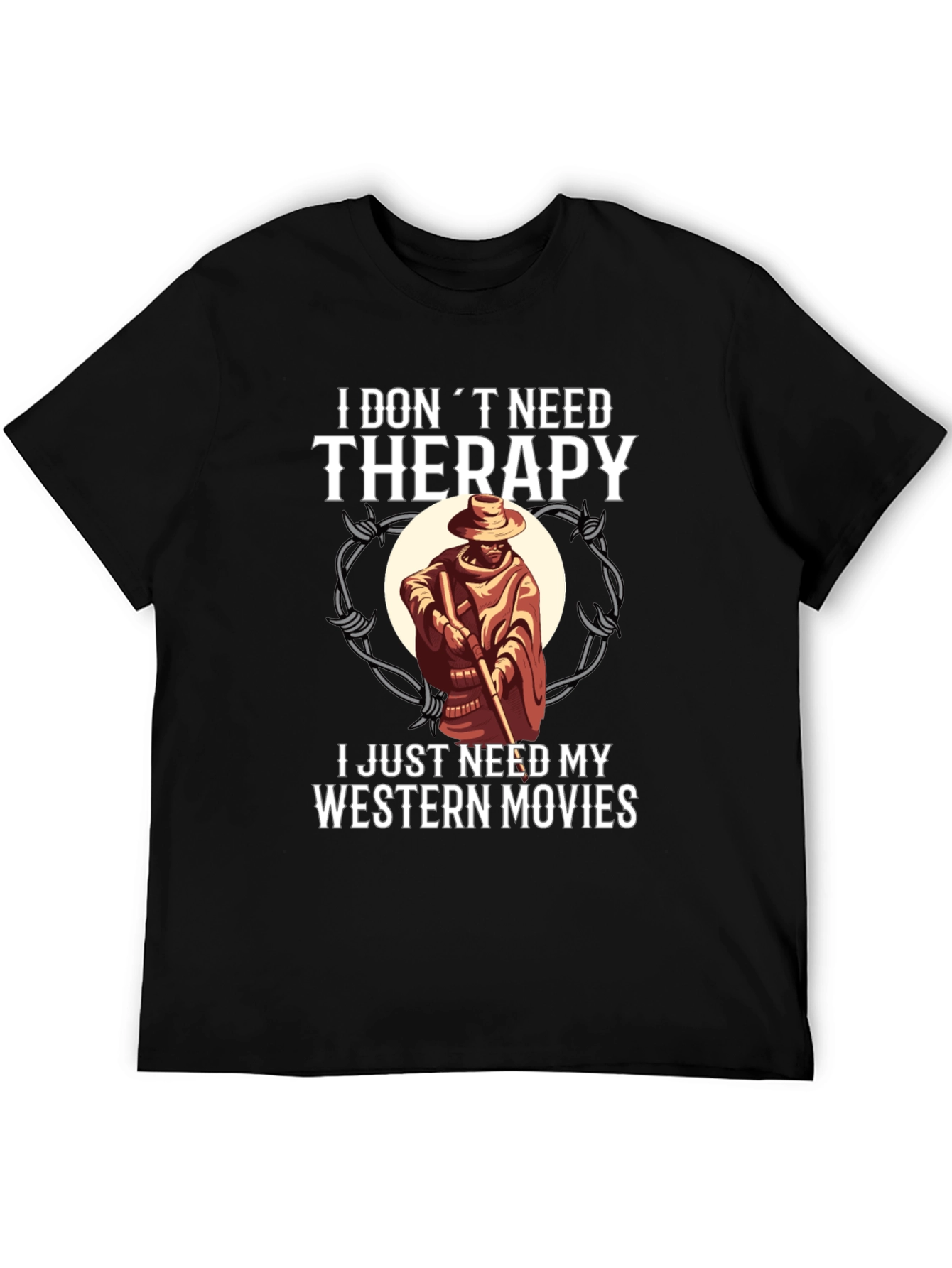 Western Movie Therapy T-Shirt