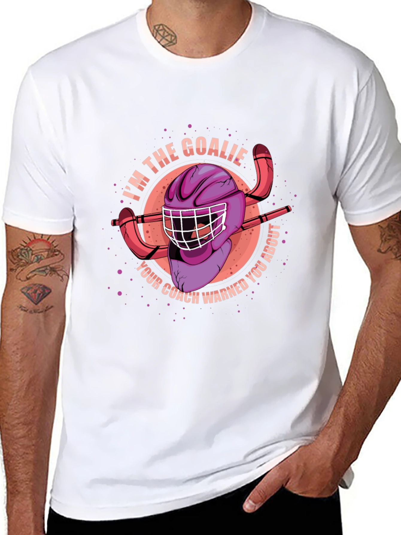 Im The Goalie Hockey T-Shirt