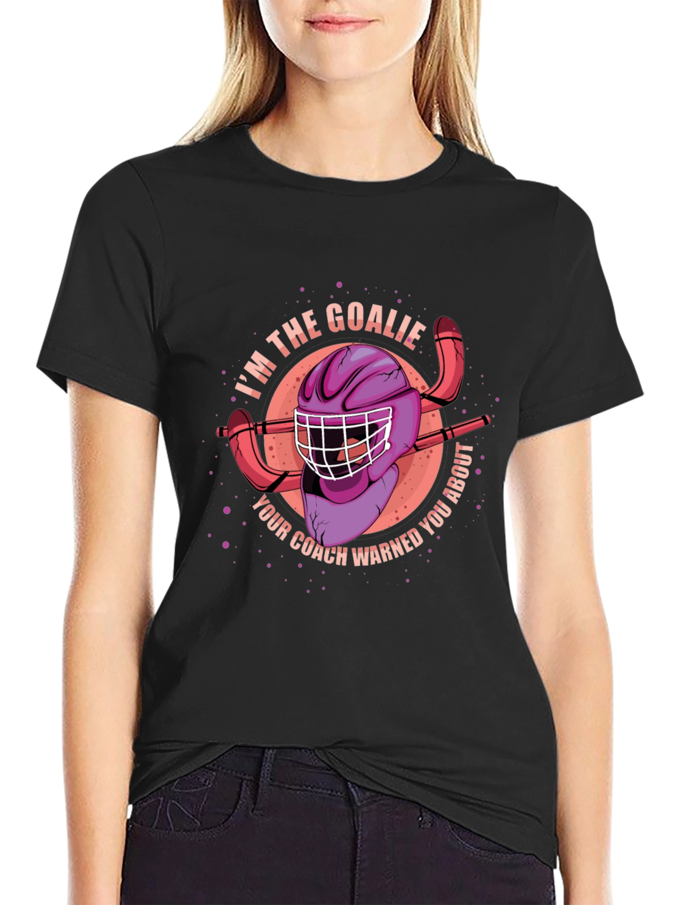 Im The Goalie Hockey T-Shirt