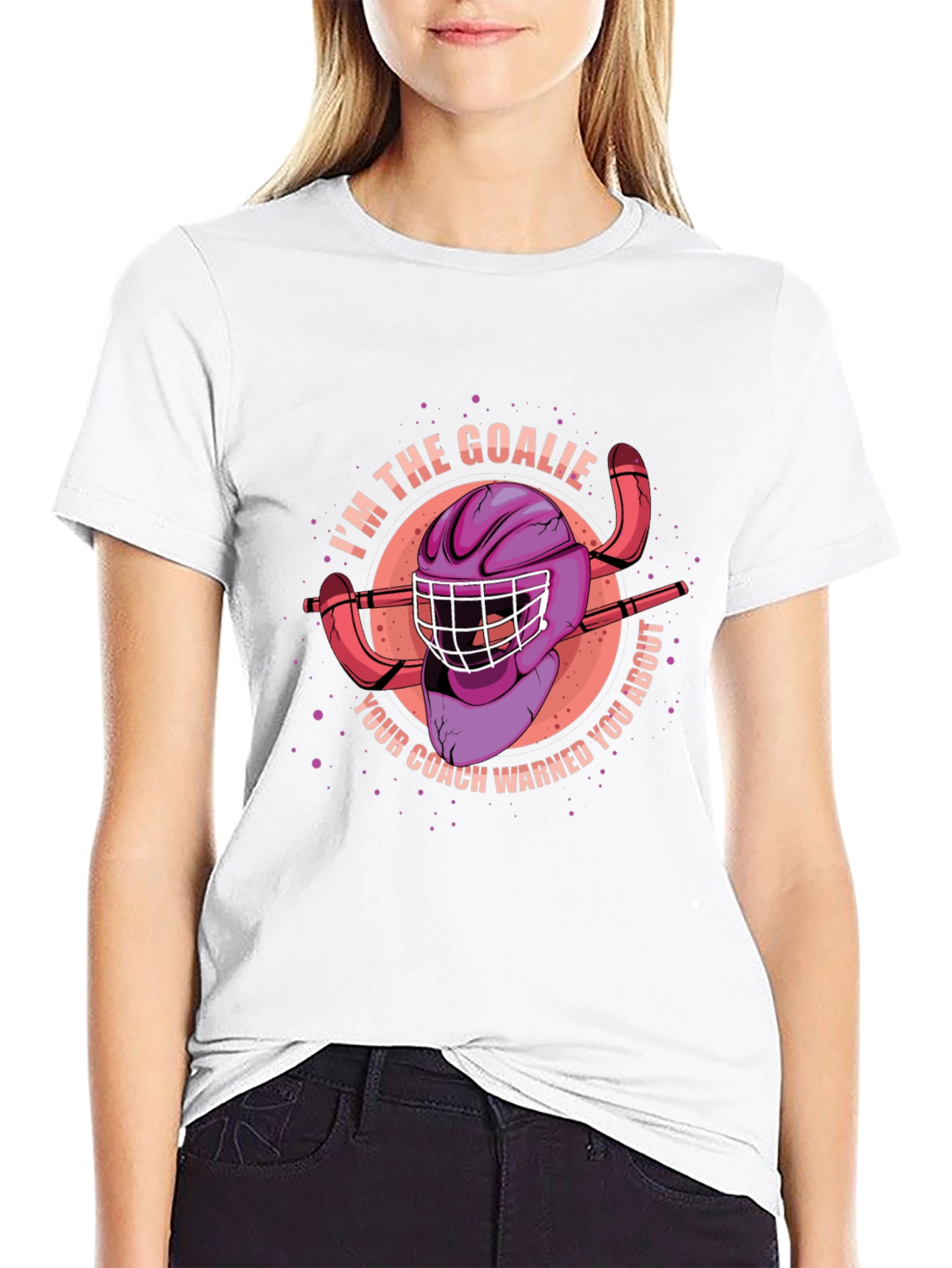 Im The Goalie Hockey T-Shirt