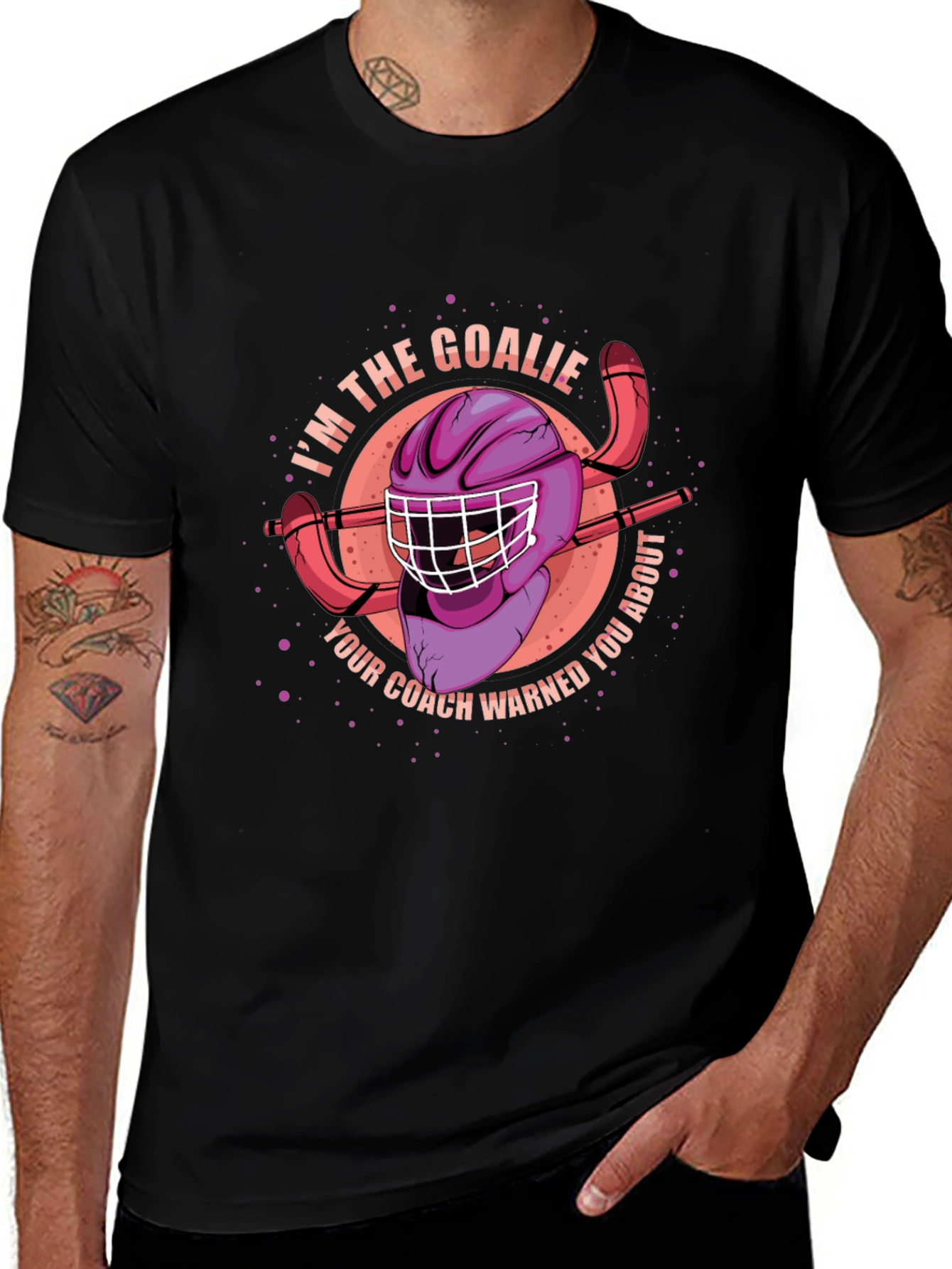 Im The Goalie Hockey T-Shirt