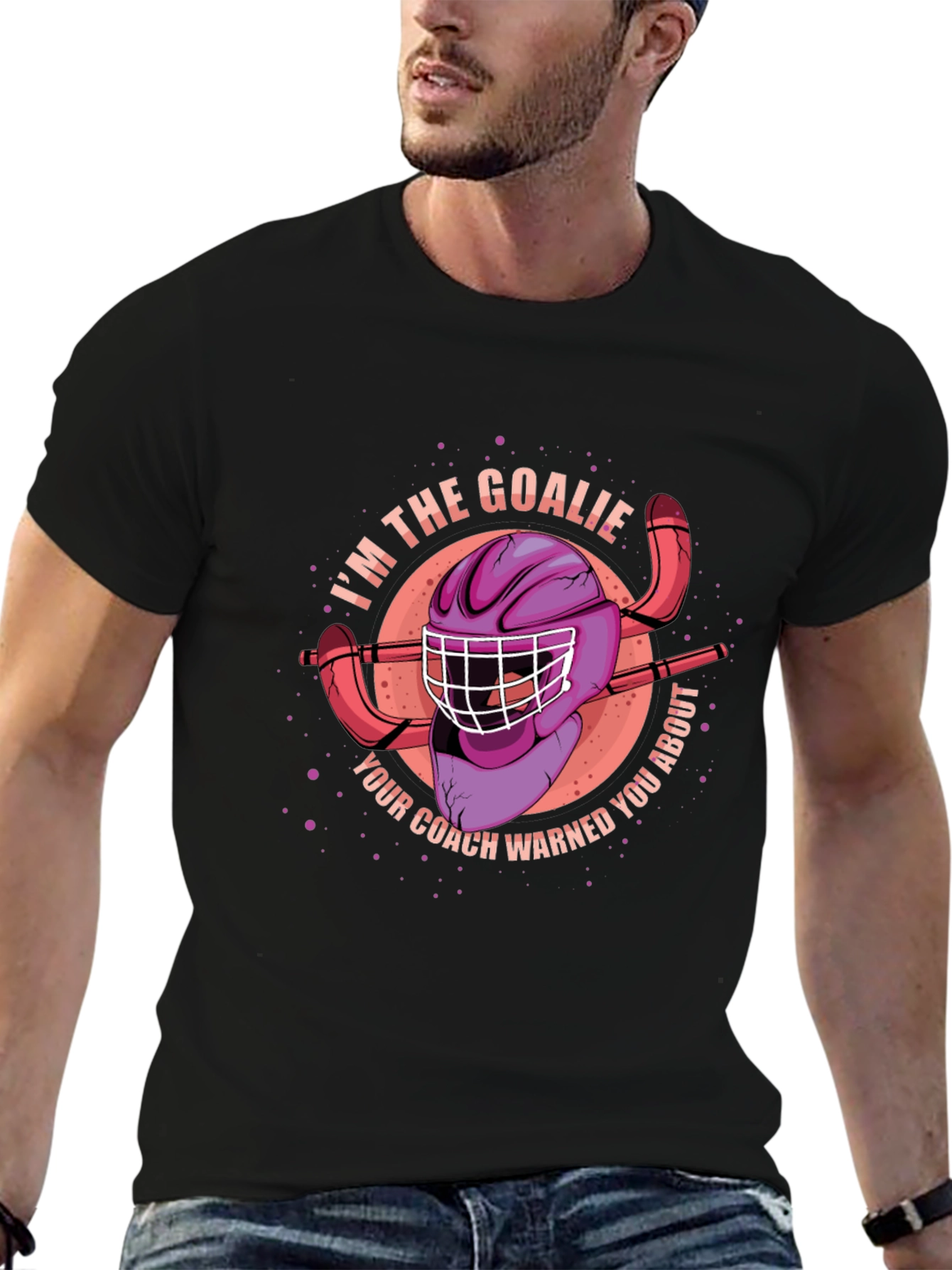 Im The Goalie Hockey T-Shirt
