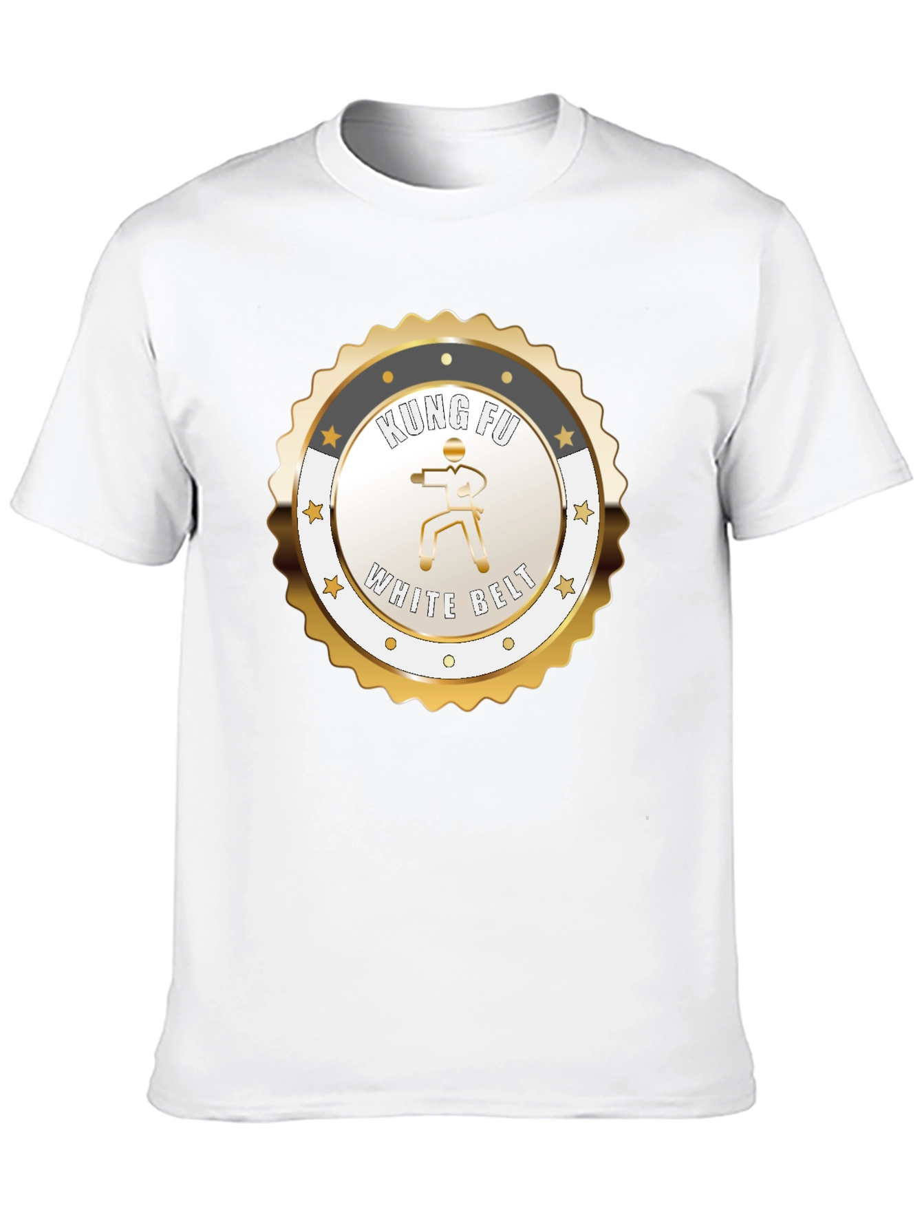 Kung Fu White Belt T-Shirt - Martial Arts Tee